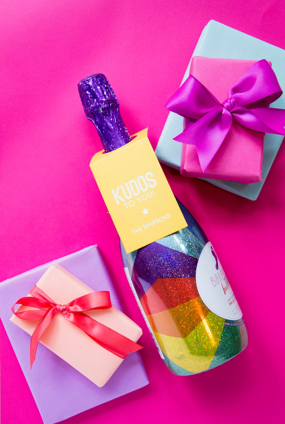 Kudos To You Wine Tag WT379