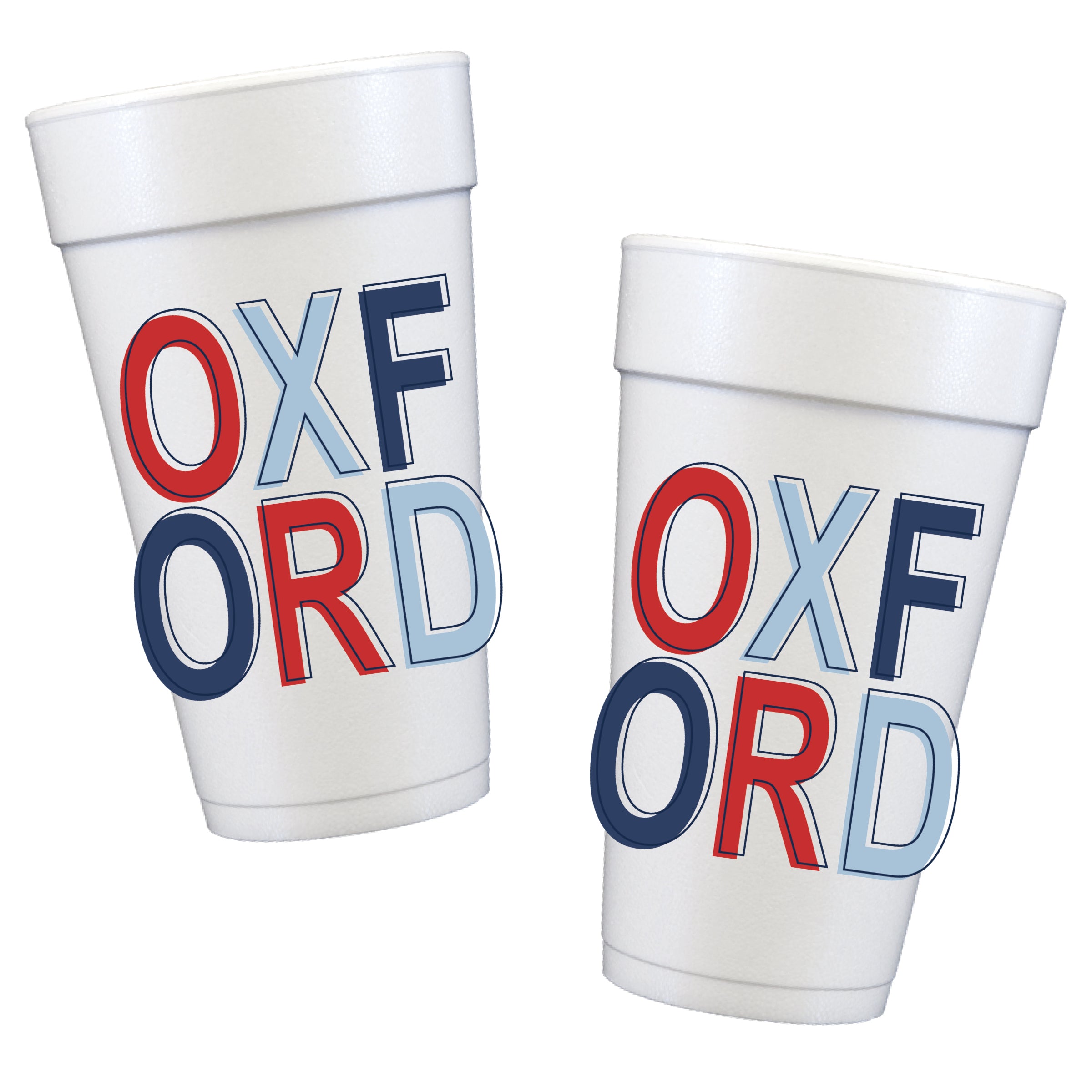 OXFORD Styrofoam Cups