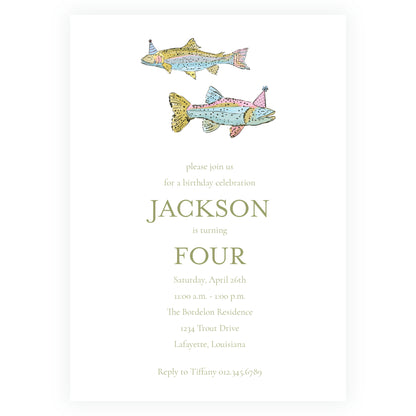 Rainbow Trout Invitation