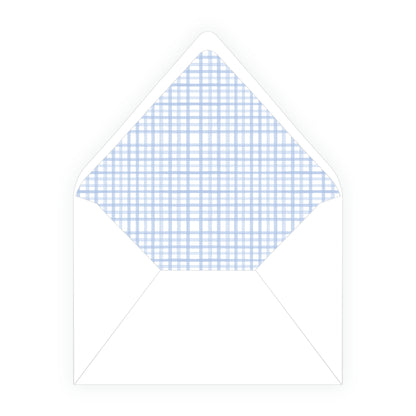 Sport Balloons Gingham Invitation