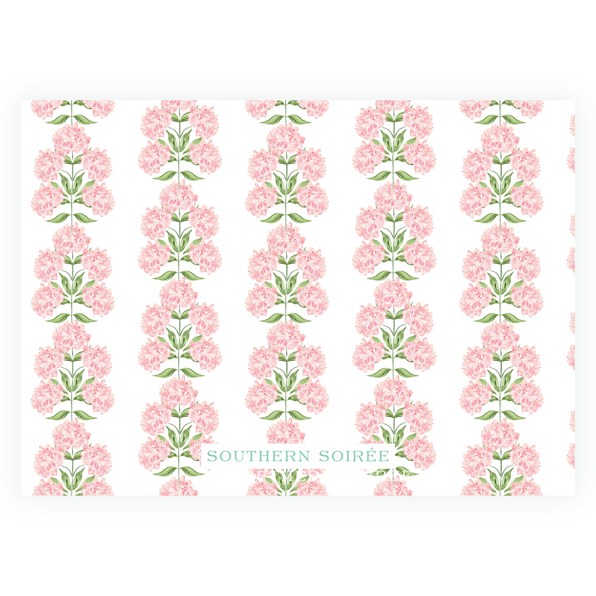 Parisian Noël Botanical Landscape Christmas Photo Card
