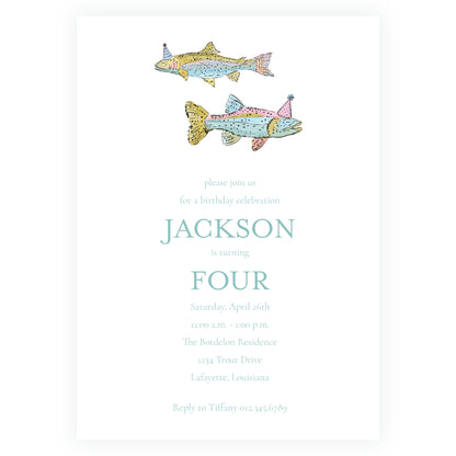 Rainbow Trout Invitation