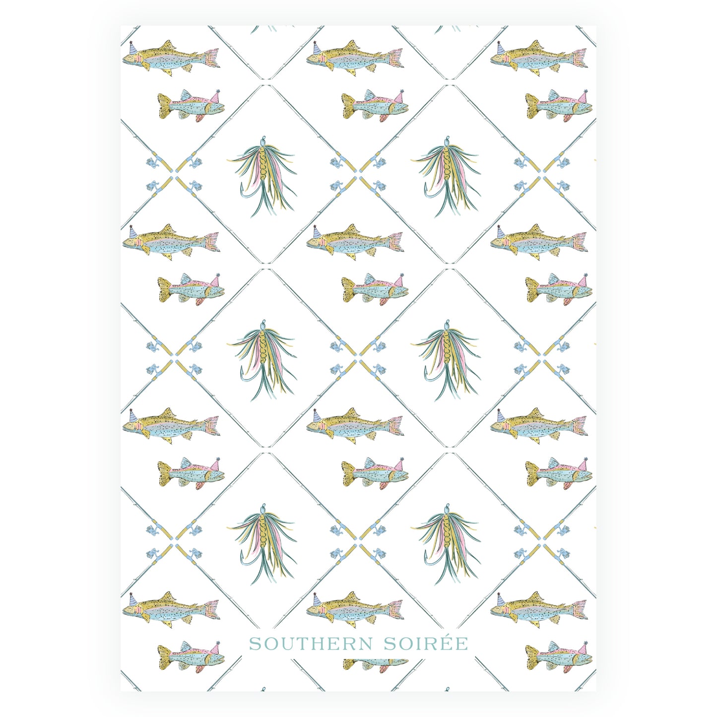 Rainbow Trout Reel Invitation