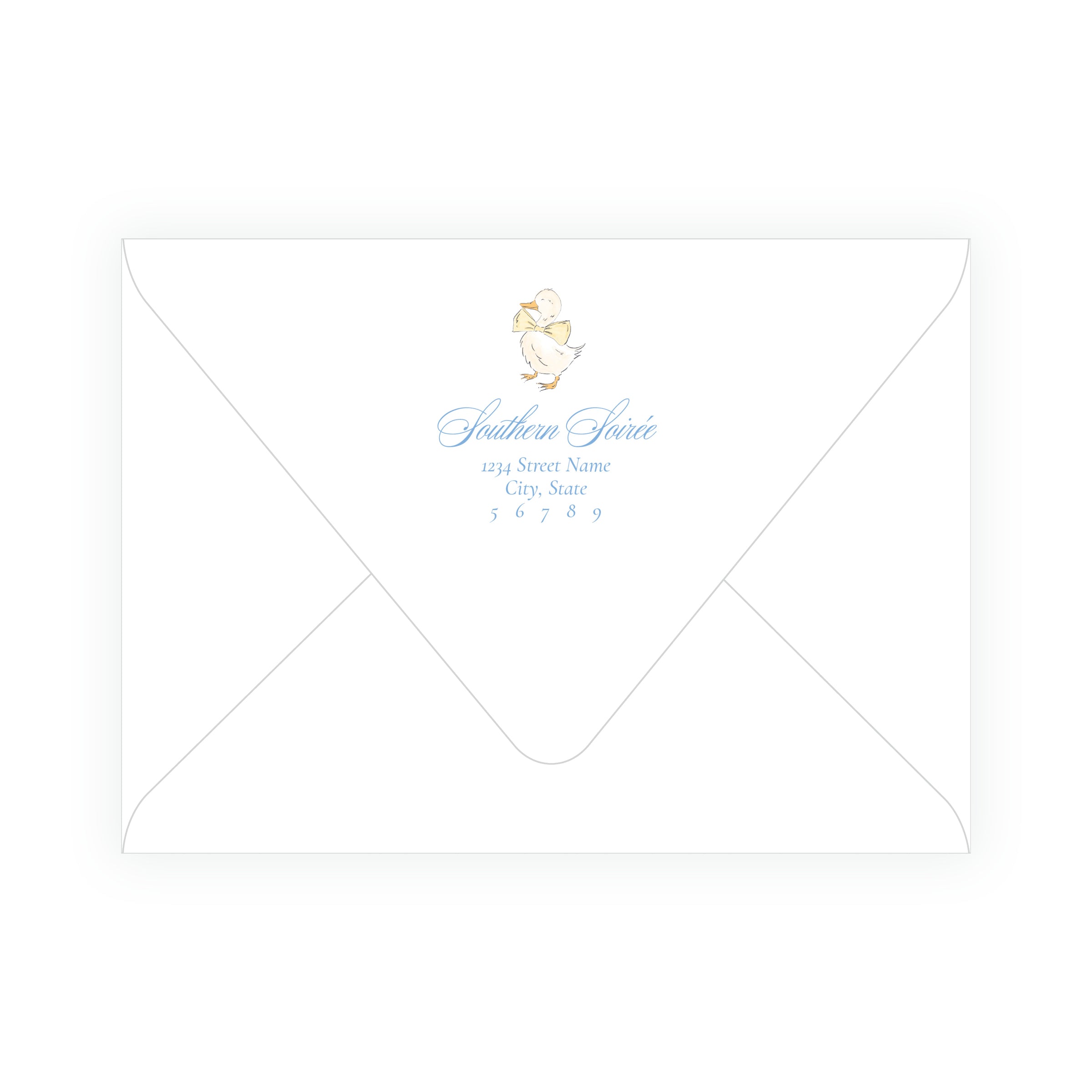 Duck Tails Invitation