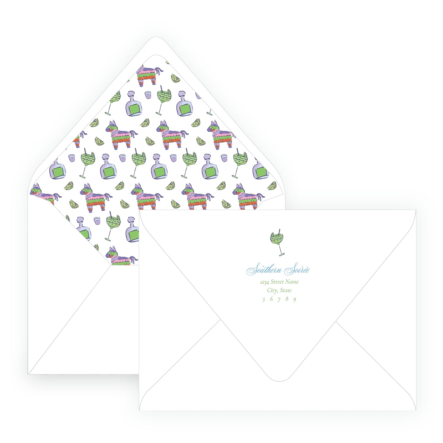 Fiesta Crest Invitation