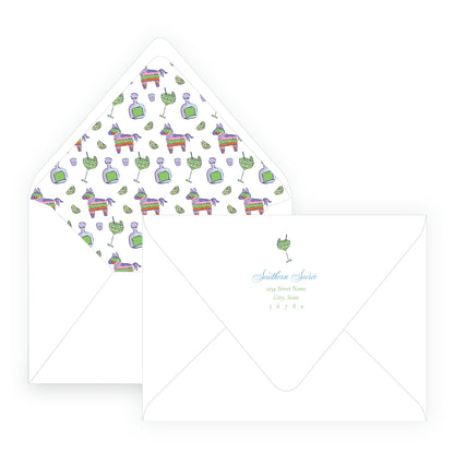 Fiesta Crest Invitation