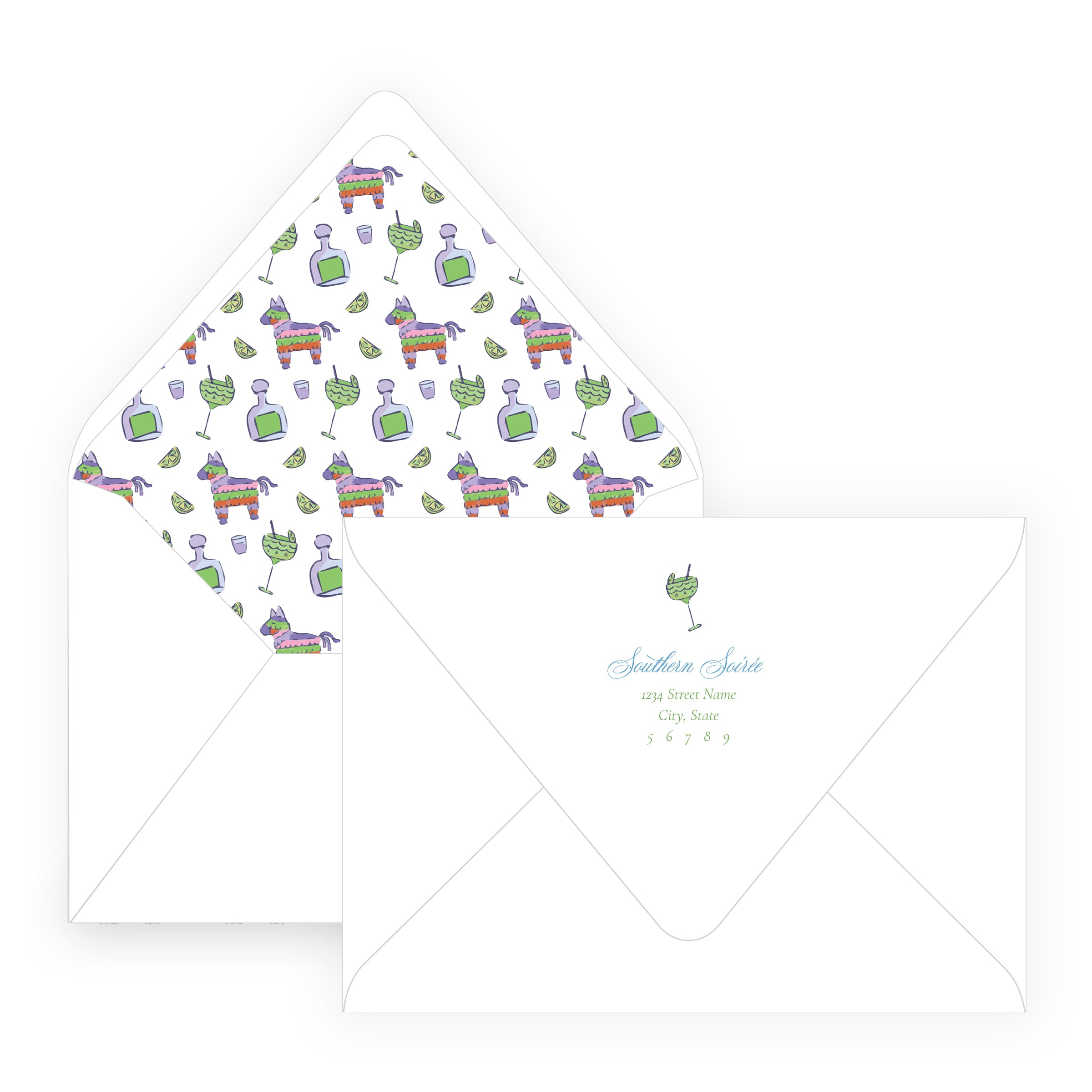 Fiesta Crest Invitation