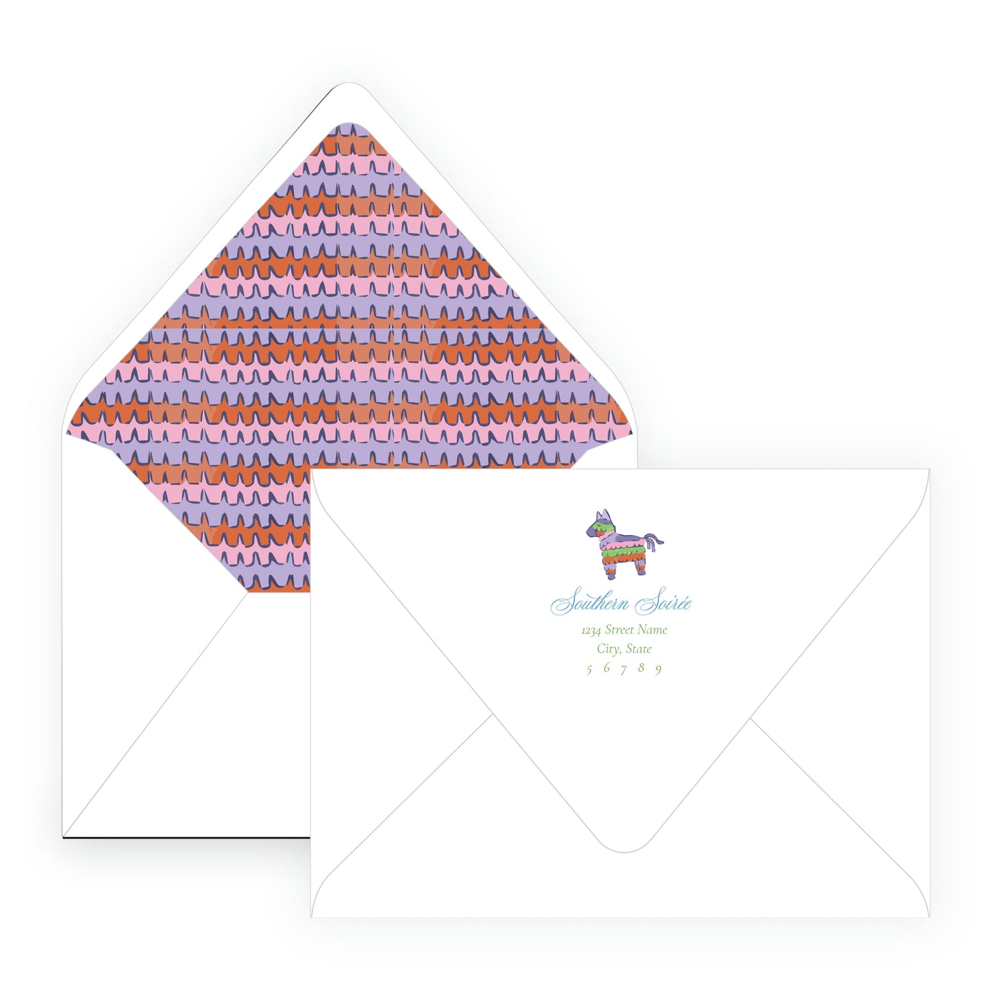 Fiesta Crest Invitation