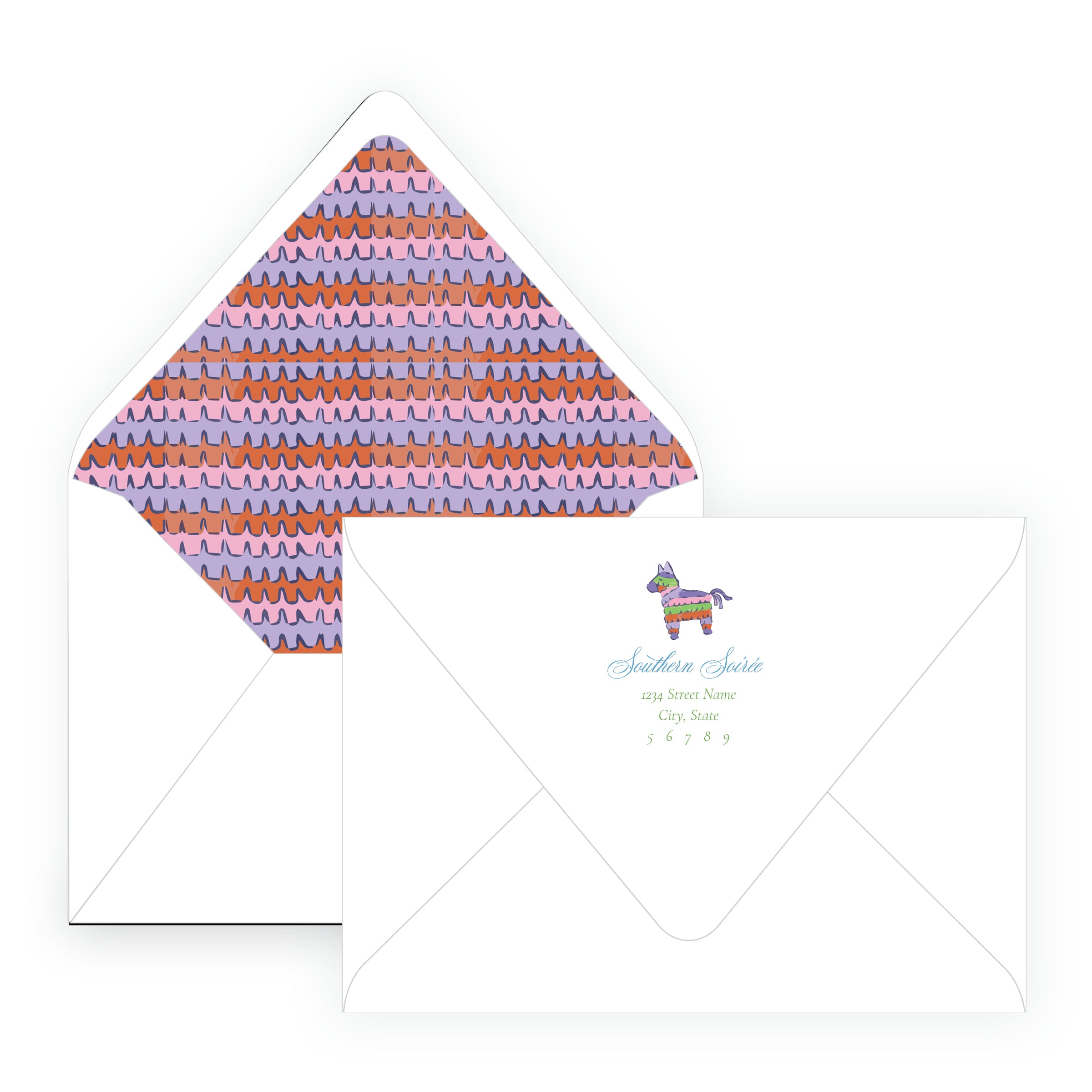 Fiesta Crest Invitation