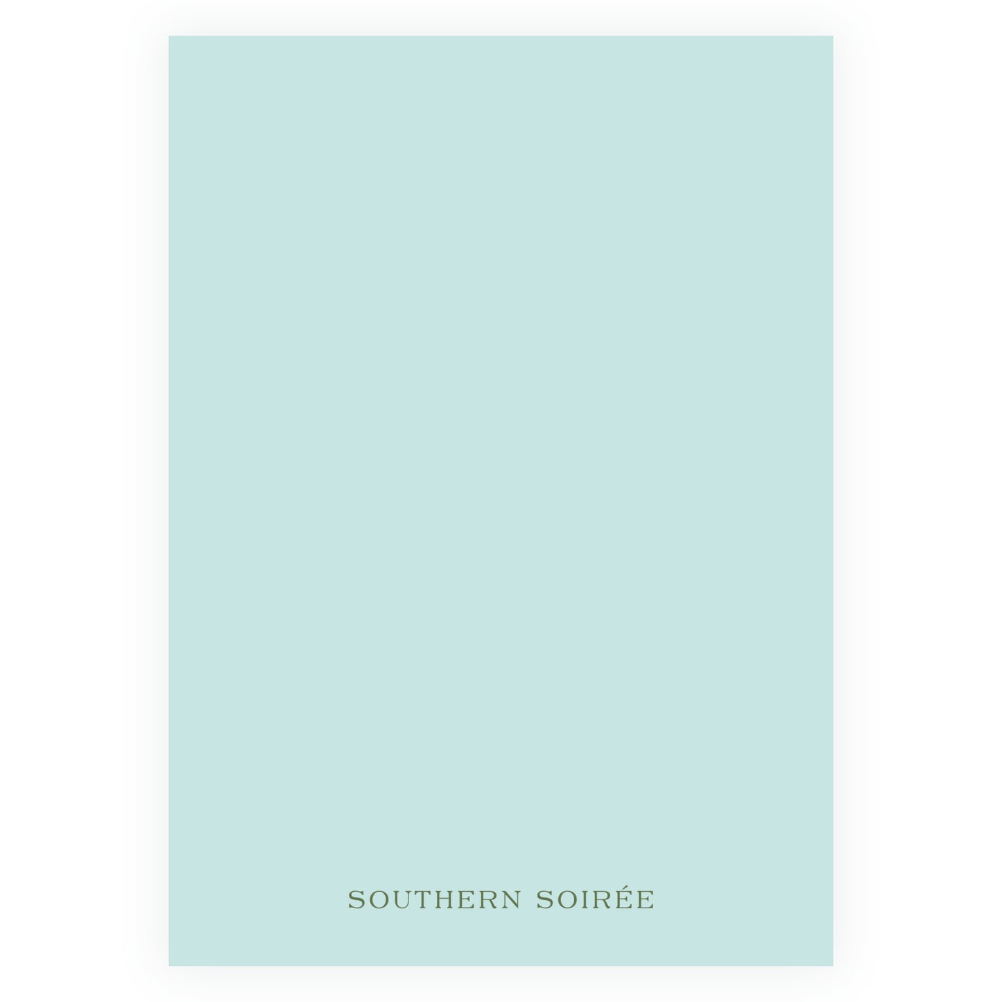 Vintage Tropical Chinoiserie Wavy Border Invitation