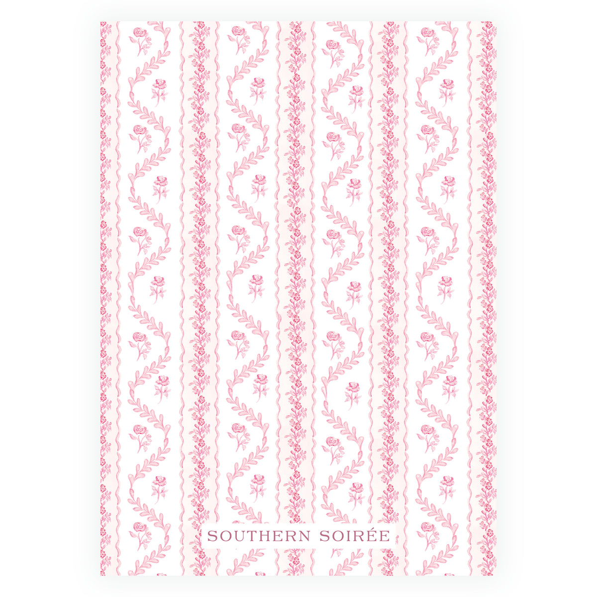 Pinkies Out Pink Invitation