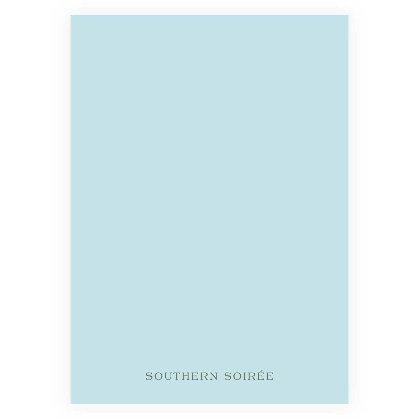 Vintage Blue Chinoiserie Wavy Border Invitation