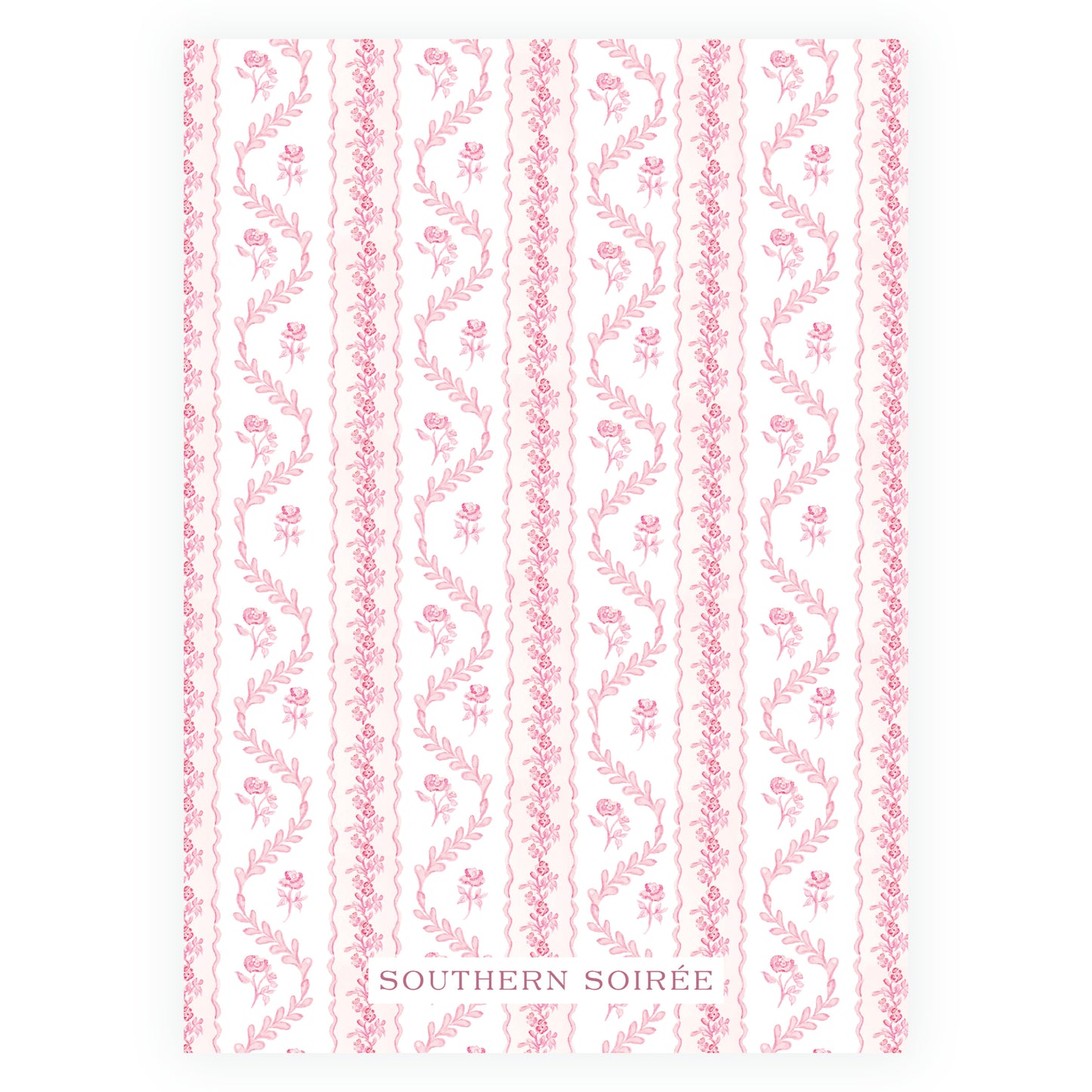 Pinkies Out Pink Invitation