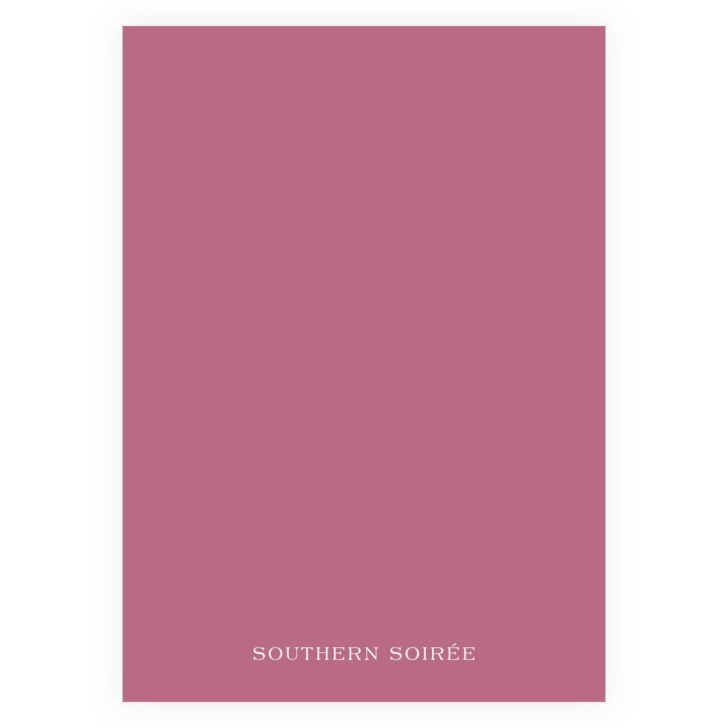 Pinkies Out Pink on Pink Invitation