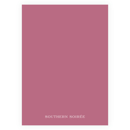 Pinkies Out Pink on Pink Invitation