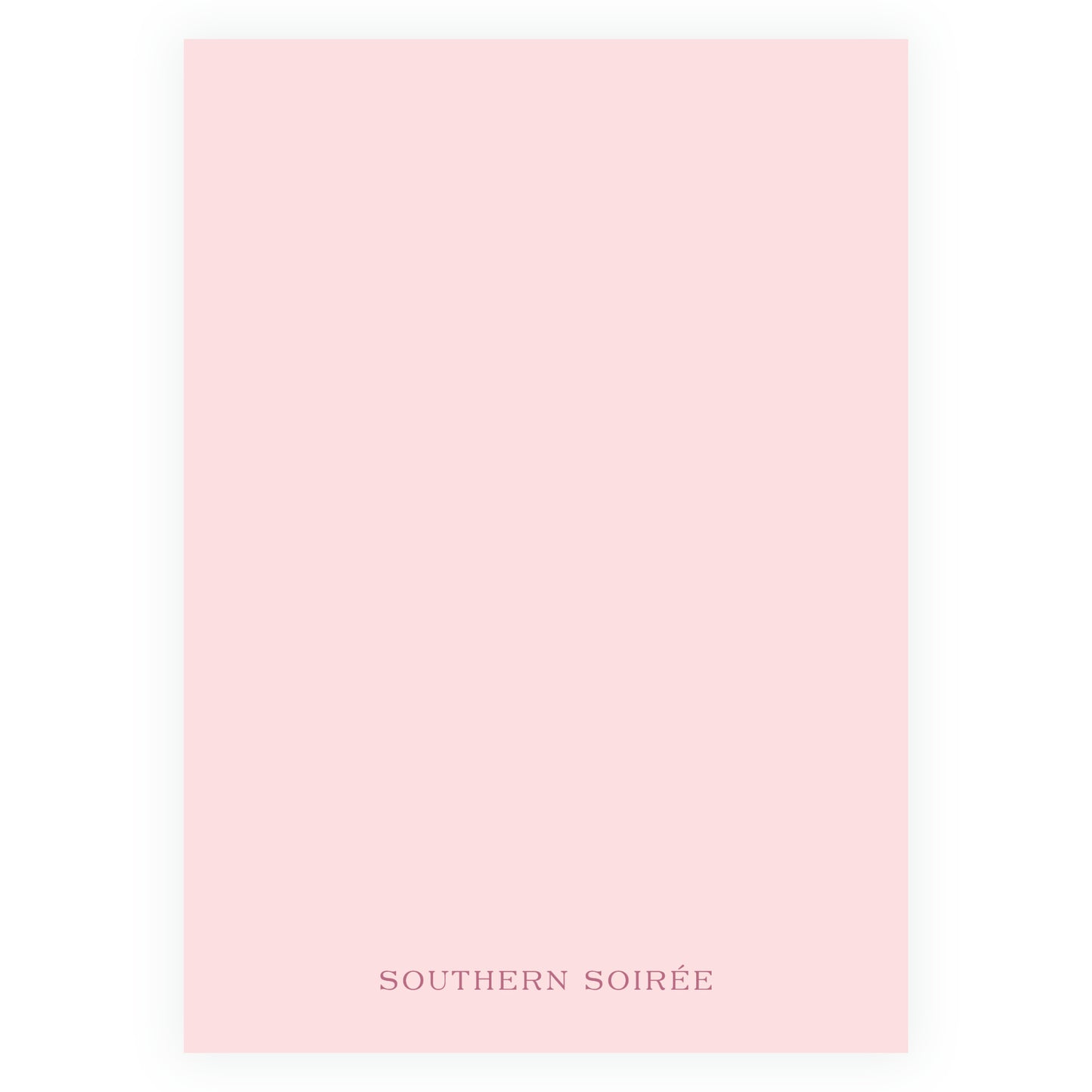 Pinkies Out Pink Invitation