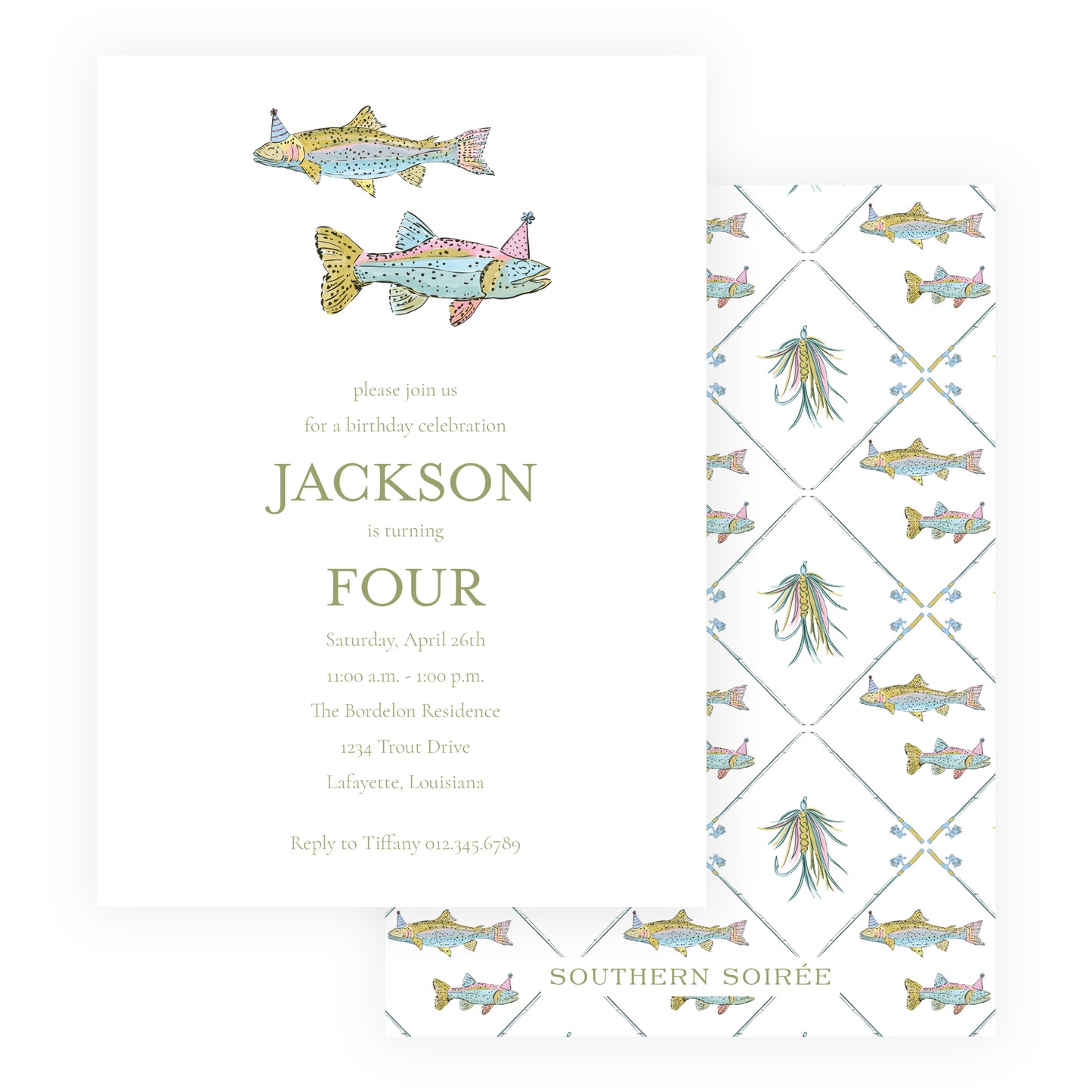 Rainbow Trout Invitation
