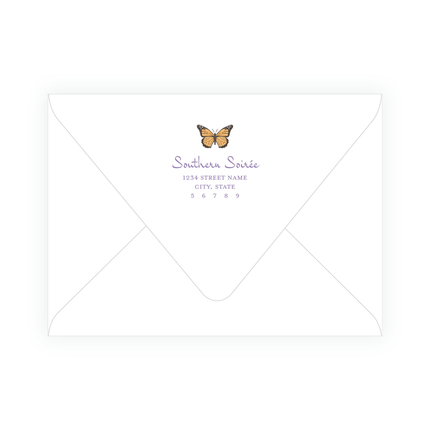 Butterfly Garden Invitation