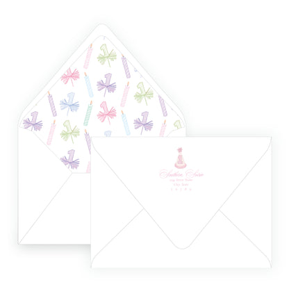 Pastel Balloon Arch Invitation