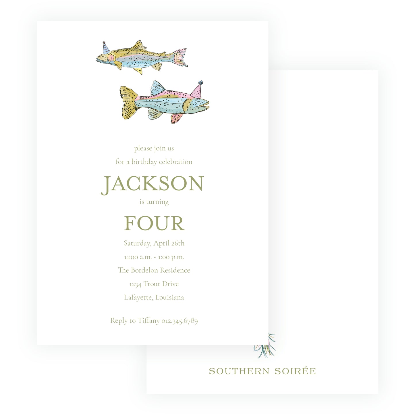 Rainbow Trout Invitation