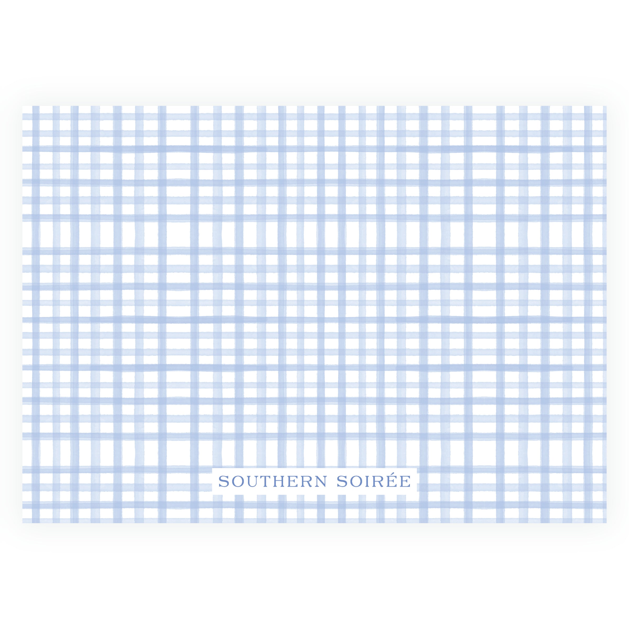 Sport Balloons Gingham Landscape Invitation