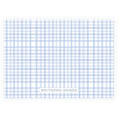 Sport Balloons Gingham Landscape Invitation