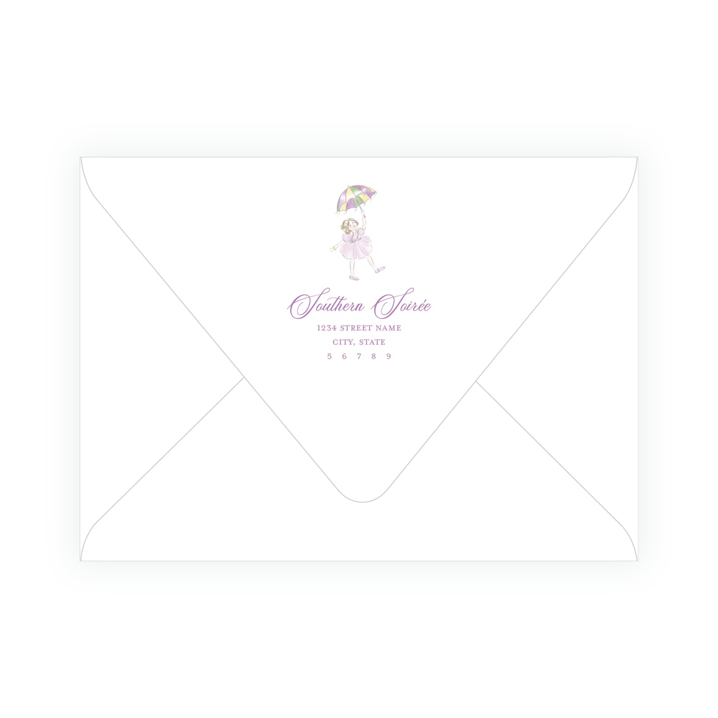 Second Line Invitation