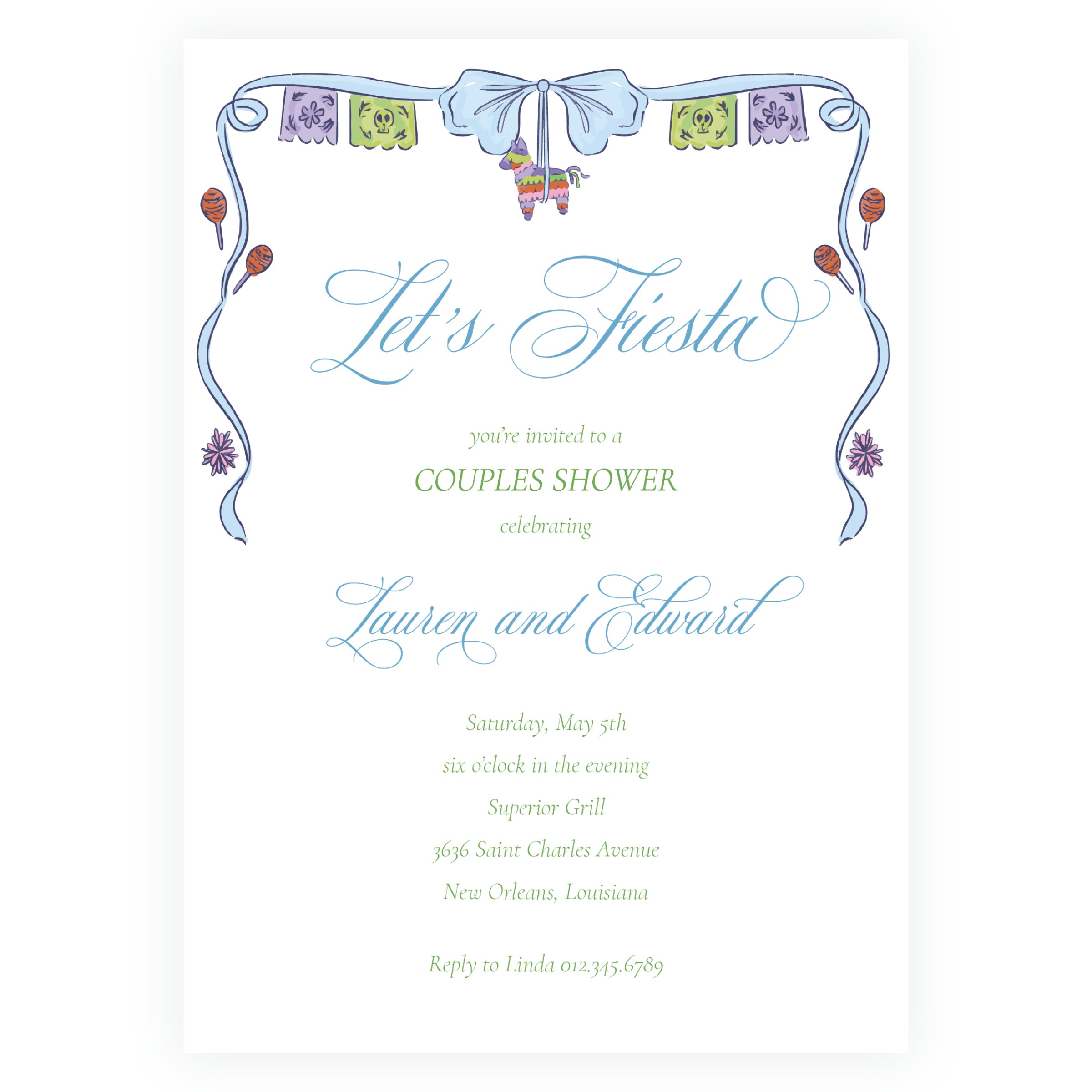 Fiesta Invitation