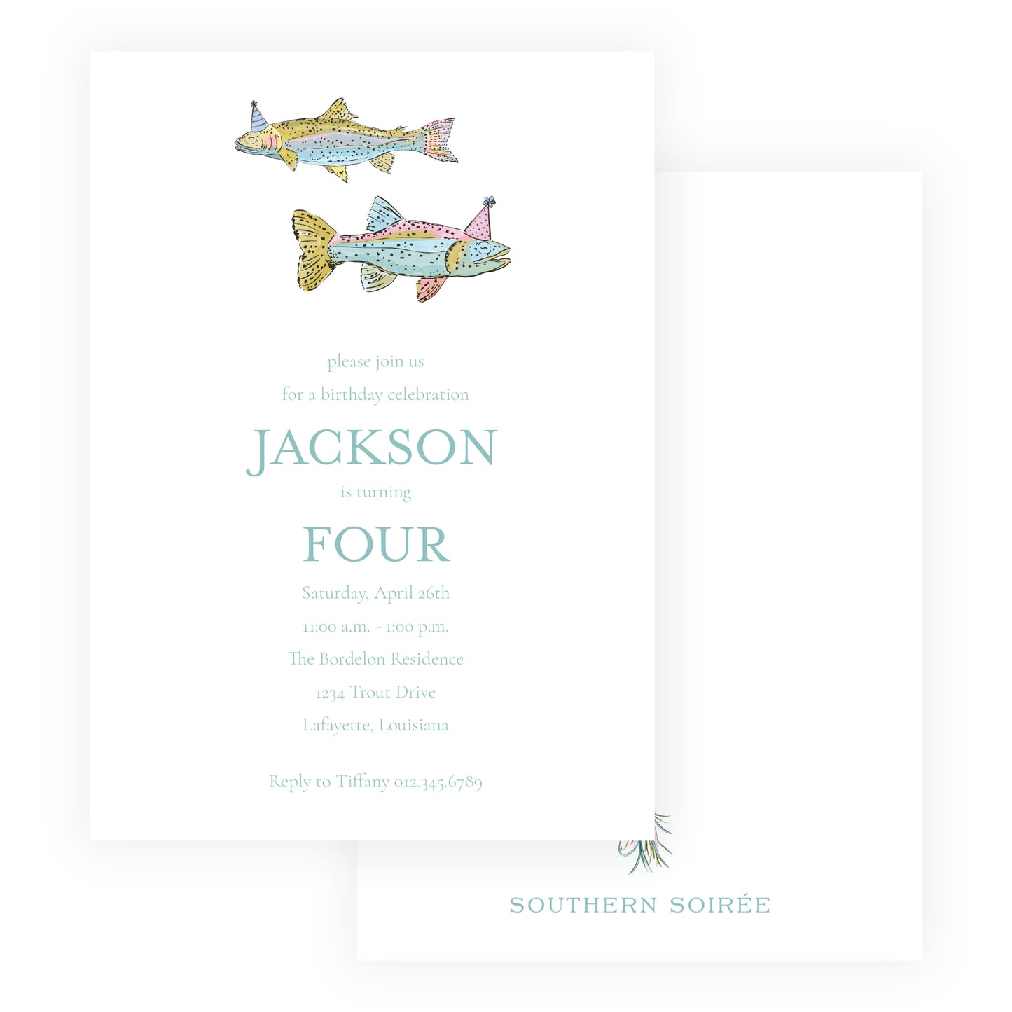 Rainbow Trout Invitation