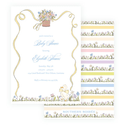 Duck Tails Invitation
