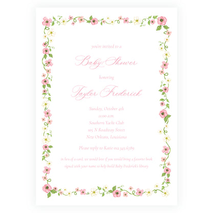 Rose Arbor Invitation