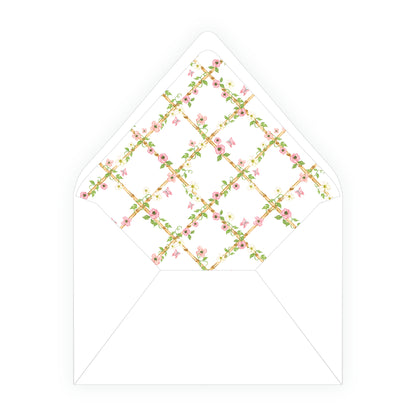 Rose Arbor Invitation