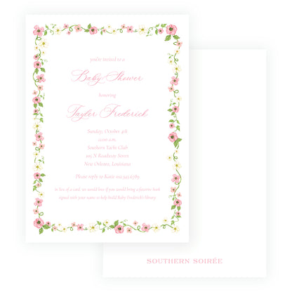 Rose Arbor Invitation