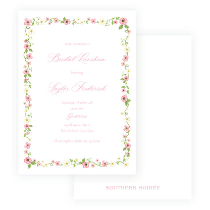 Rose Arbor Invitation