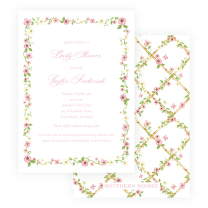 Rose Arbor Invitation