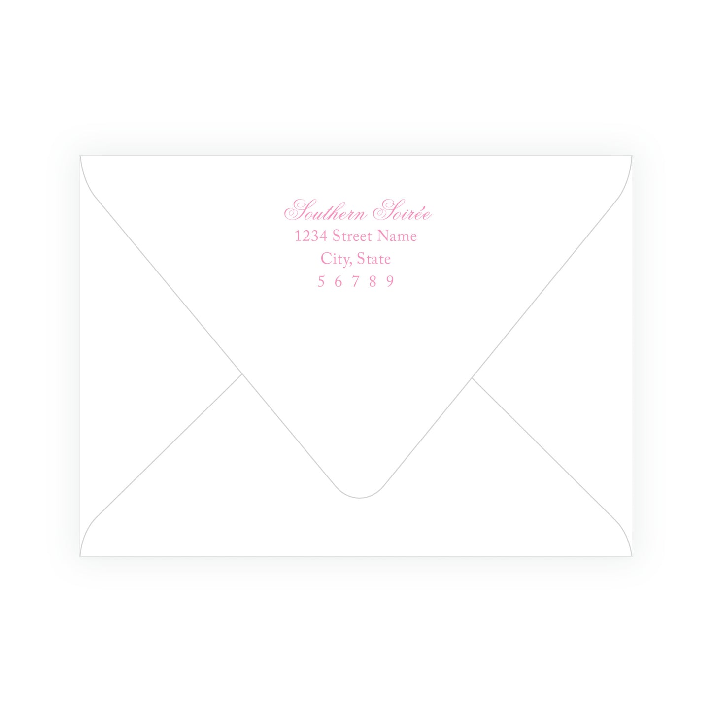 Tiny Petals Floral Swag Notecards
