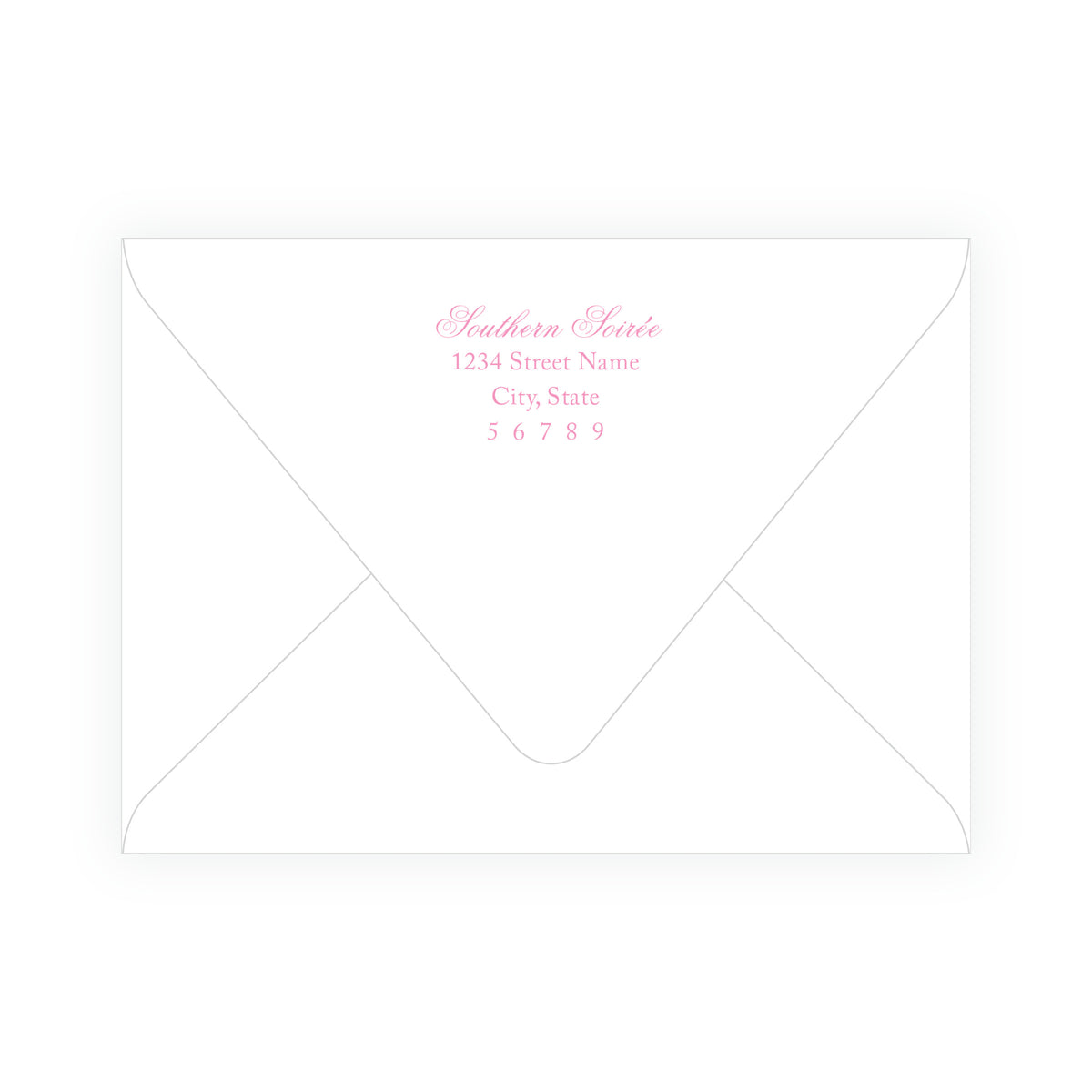 Tiny Petals Floral Trim Notecards