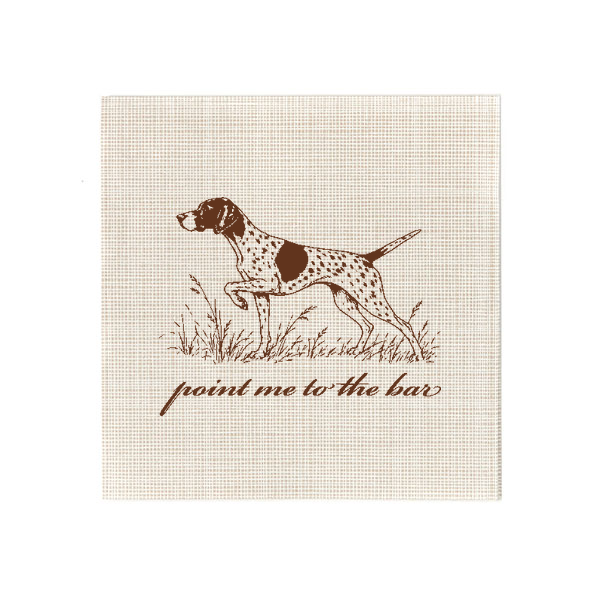 Point Me to the Bar Cocktail Napkins | Pack of 20