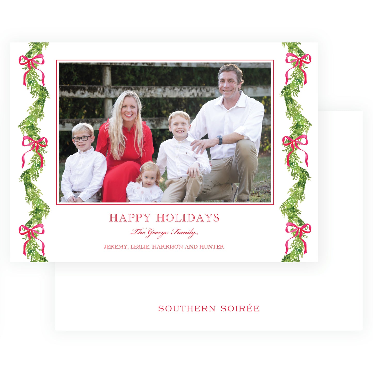 The Evergreen Trim Red Landscape