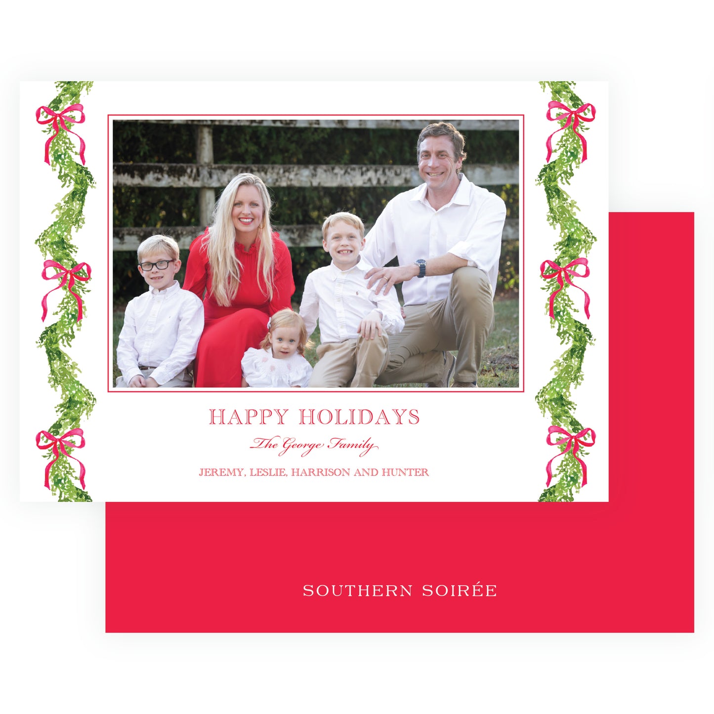 The Evergreen Trim Red Landscape