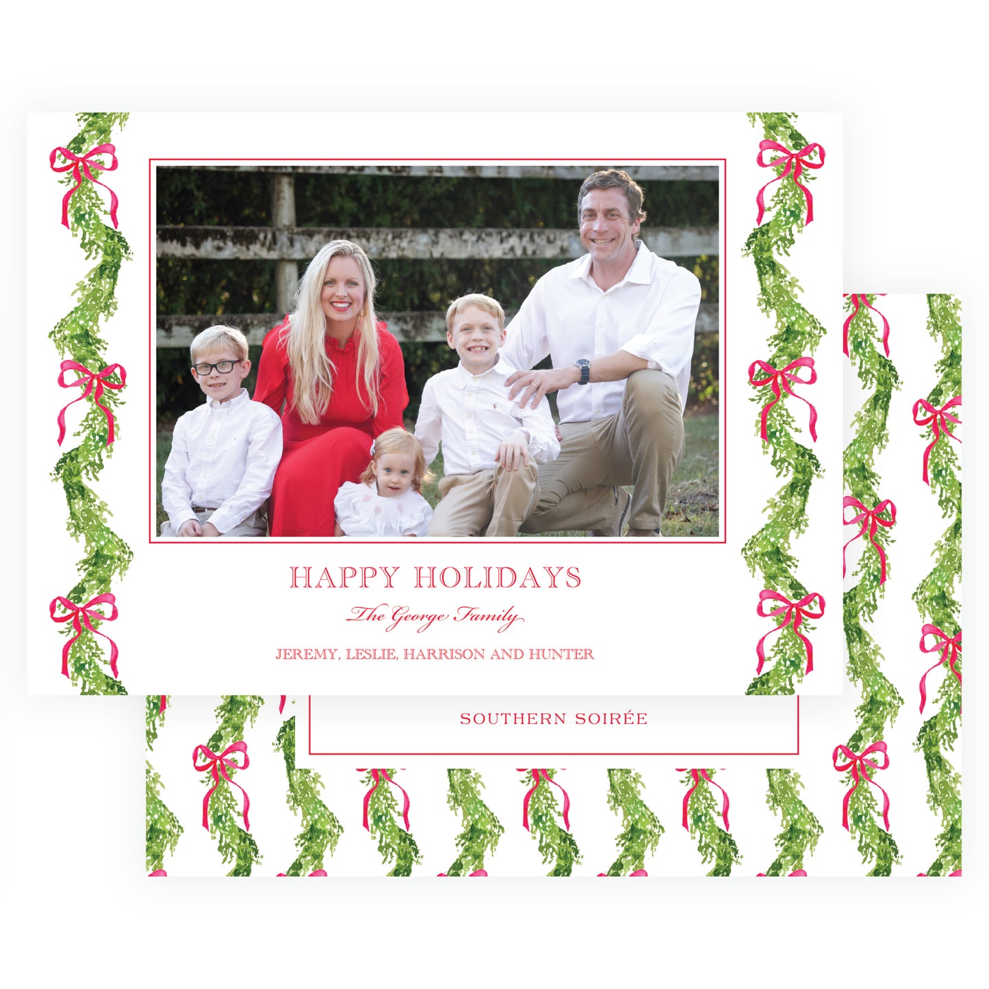 The Evergreen Trim Red Landscape