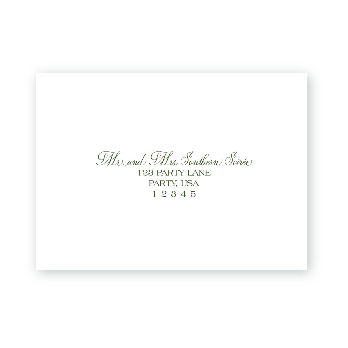 Recipient Address Printing