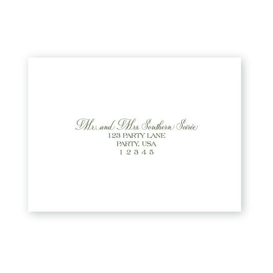 Recipient Address Printing