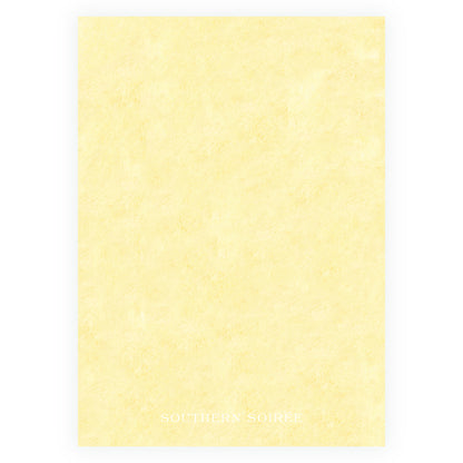 Floats & Féte Yellow Bachelorette Invitation