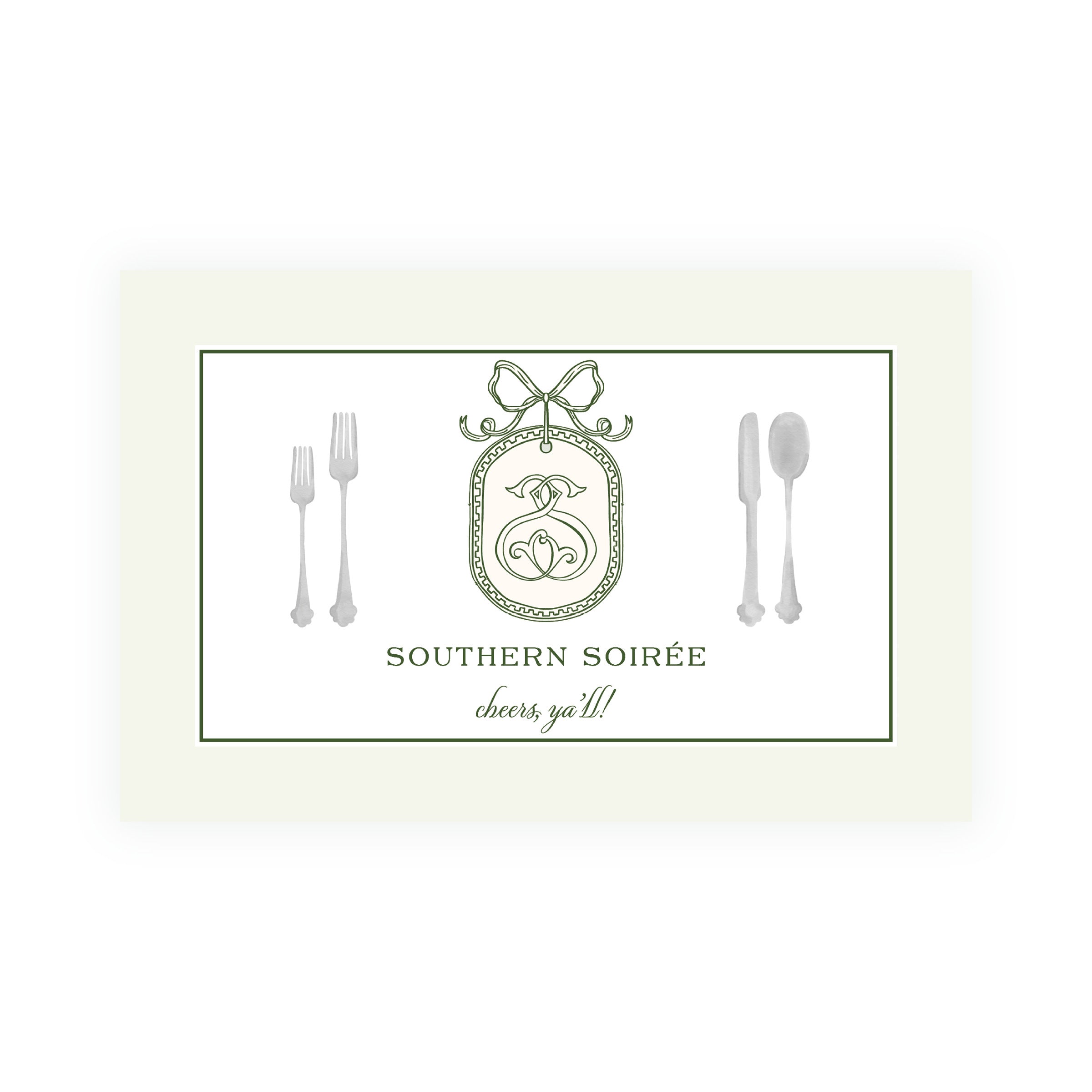 CUSTOM PLACEMAT