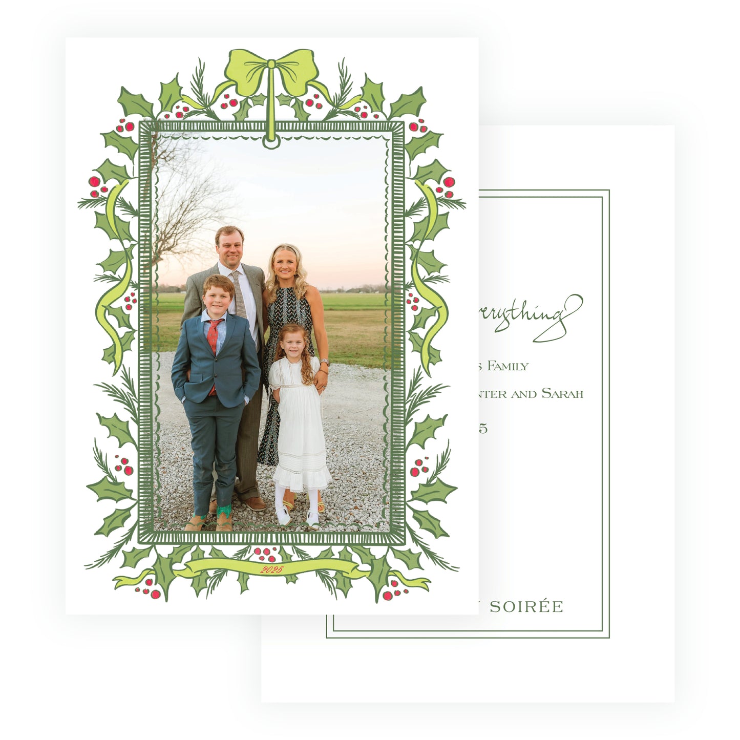 Holly Leaves Full Frame