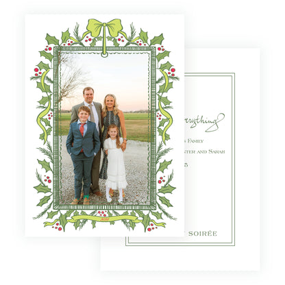 Holly Leaves Full Frame