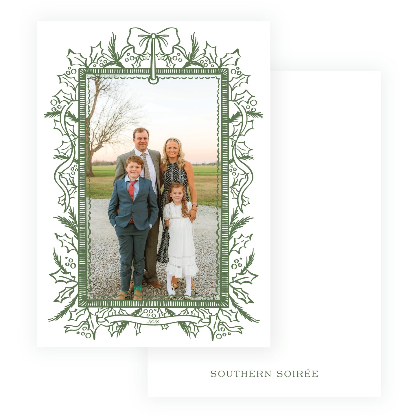 Holly Leaves Green Full Frame