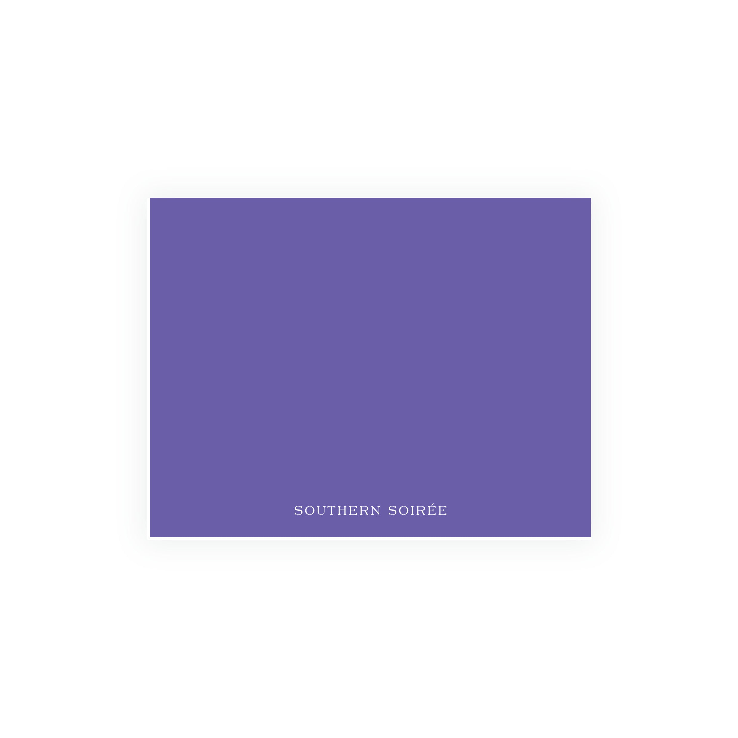 Purple & Gold Team Spirit Cheerleader Note Cards