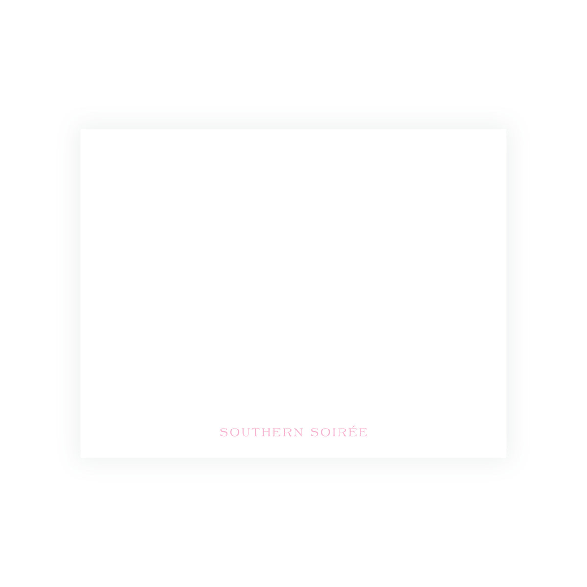 Tiny Petals Scalloped Floral Note Cards